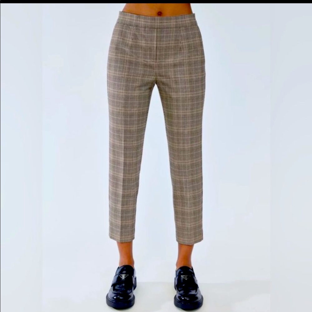 Aritzia Bavarian Conan Plaid Trouser NWT